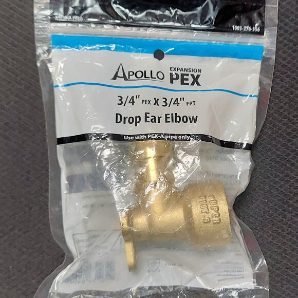 Apollo 3/4 in. Brass PEX-A Expansion Barb x 3/4 in. FPT Adapter Elbow - Picture 4 of 5
